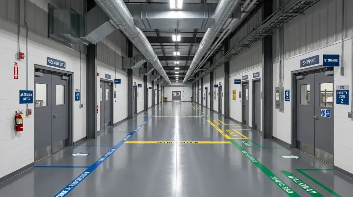 Concrete Masters v2 Commercial and industrial concrete flooring across multiple facility types in Atlanta