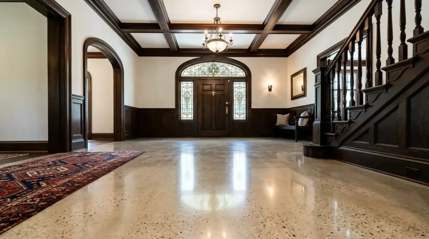 Concrete Masters v2 Concrete flooring project in Druid Hills, GA