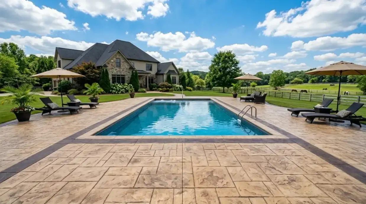 Concrete Masters v2 Concrete flooring project in Milton, GA
