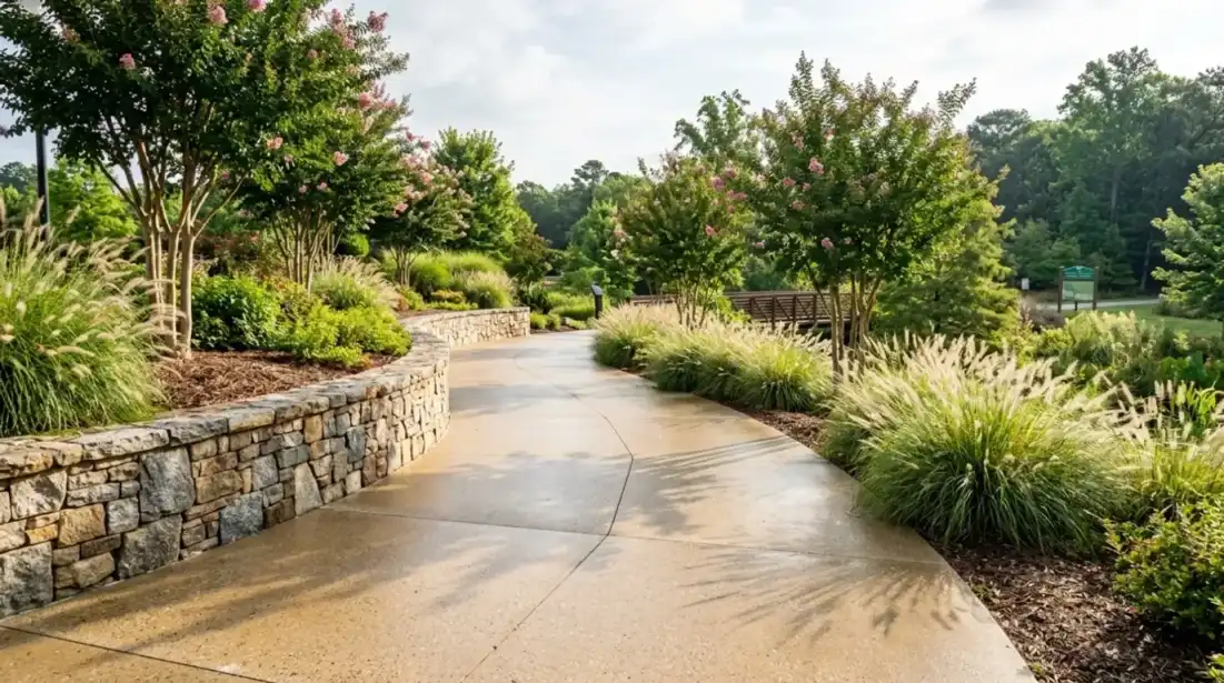 Concrete Masters v2 Concrete flooring project in Suwanee, GA